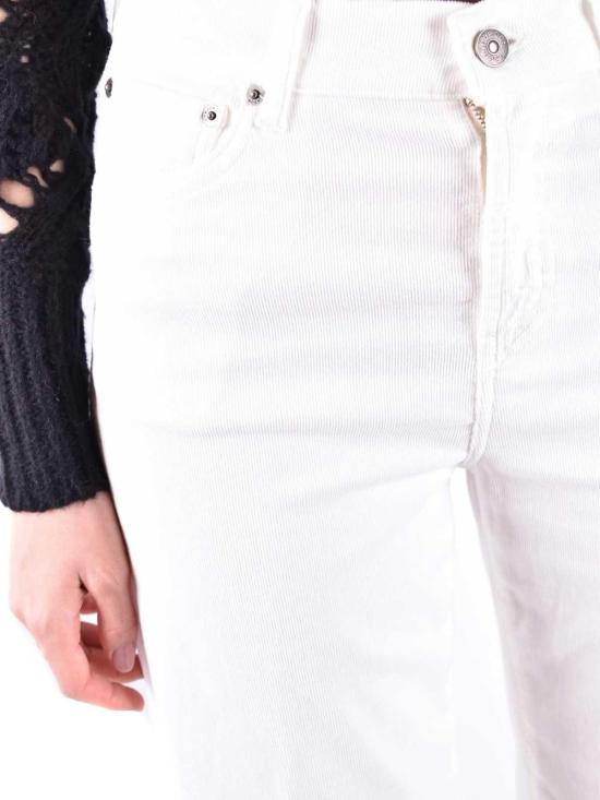  돈답 스트레이트 팬츠 DP619VS0030YTRTDD017 White - DONDUP