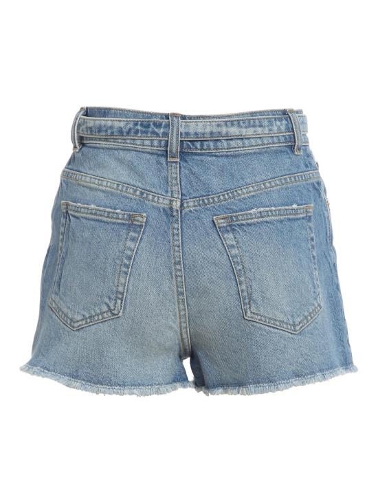 25SS 핑코 숏팬츠 1J10UTY82NF15 Light Wash - PINKO