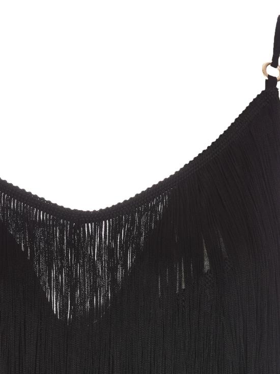  핑코 민소매 티셔츠 100913A0K8Z99 Black - PINKO