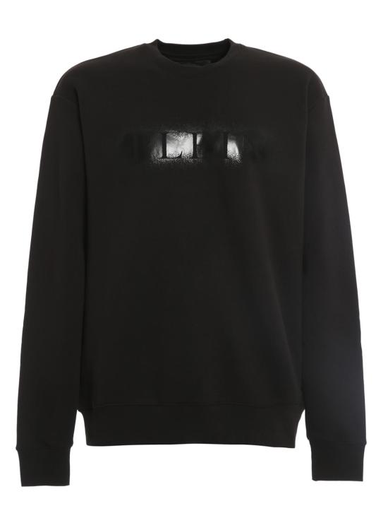  필립 플레인 긴팔 티셔츠 FAACMJO0766PJO076602 Black
