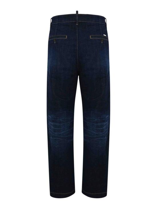  디스퀘어드2 스트레이트 팬츠 S74KB1000S30664470 Denim - DSQUARED2