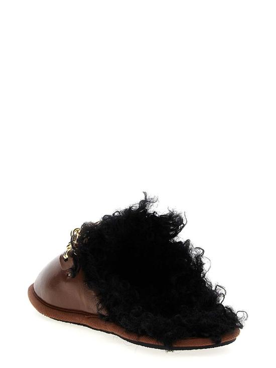 25FW 스텔라 맥카트니 뮬/슬리퍼 810466E002058429 Brown - STELLA MCCARTNEY