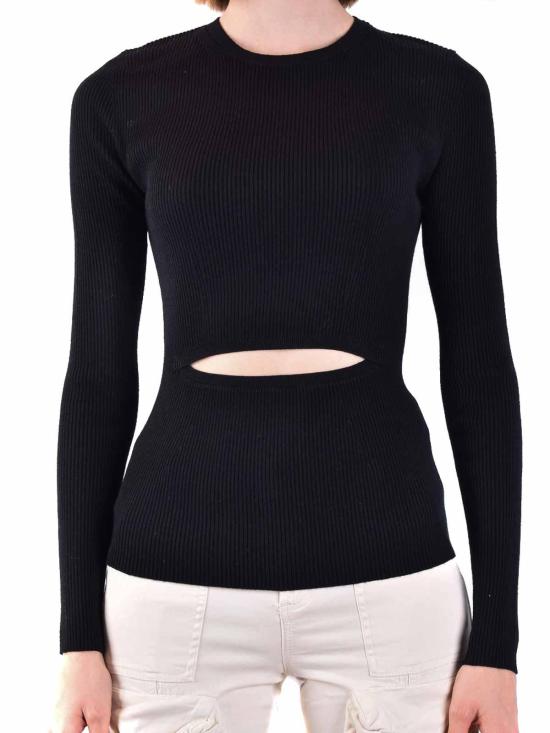  디젤 긴팔 티셔츠 A111770BMAIM9XX Black - DIESEL