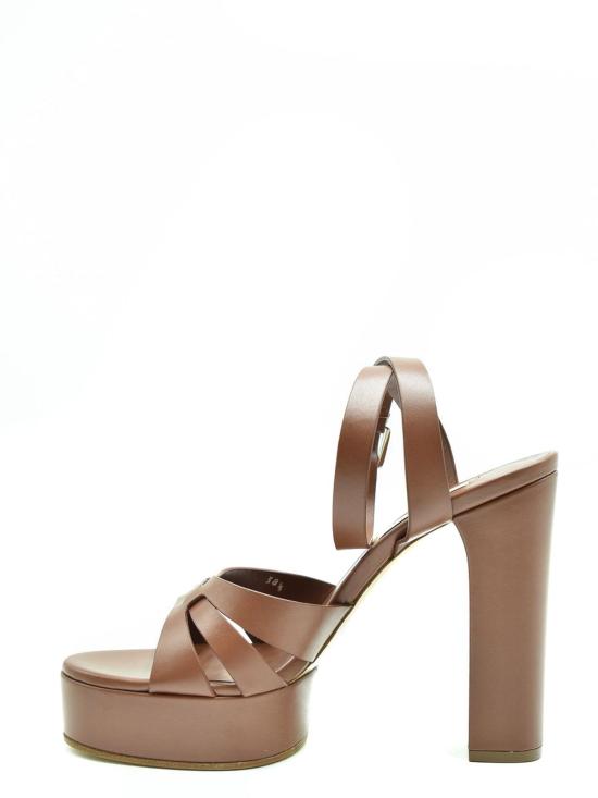  카사데이 힐/펌프스 1L219X1501FLORE2615 Brown - CASADEI