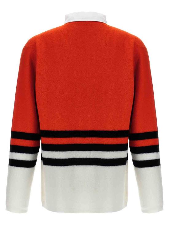  웨일즈보너 폴로 티셔츠 UA24KN13WO07349 Red - WALES BONNER