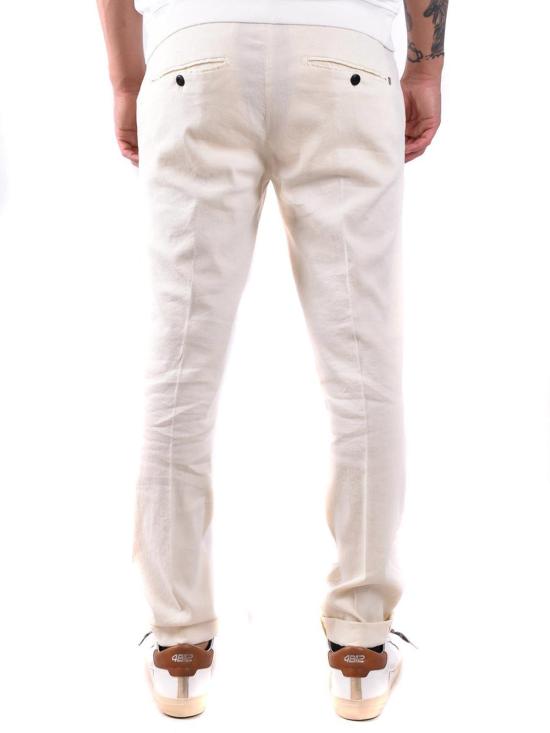  돈답 스트레이트 팬츠 UP235LS0004BM5DU003 Beige - DONDUP