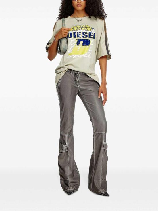  디젤 스트레이트 팬츠 A149650BNDQ9XX Black - DIESEL