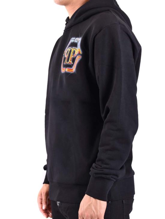  필립 플레인 후드 티셔츠 FADCMJB3356PJY002N02 Black - PHILIPP PLEIN