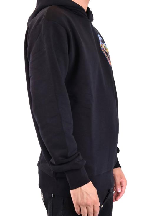  필립 플레인 후드 티셔츠 FADCMJB3356PJY002N02 Black - PHILIPP PLEIN