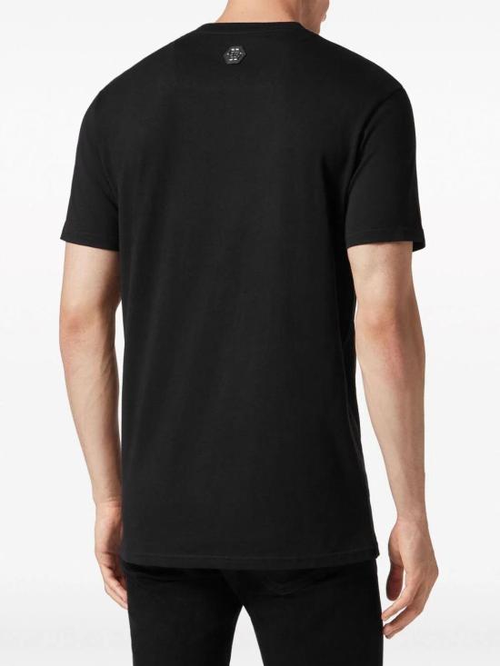 필립 플레인 반팔 티셔츠 SADCMTK6814PJY002N02 Black - PHILIPP PLEIN