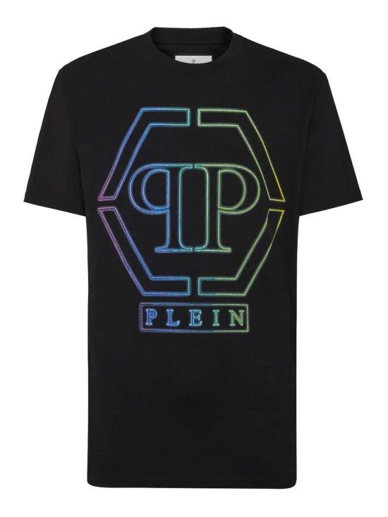  필립 플레인 반팔 티셔츠 SADCMTK6814PJY002N02 Black