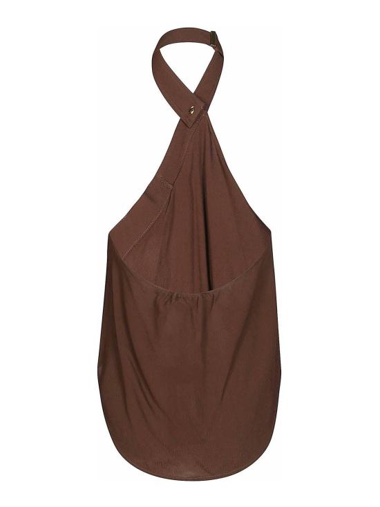 24FW 핑코 민소매 티셔츠 103099A1O6L74 Brown - PINKO