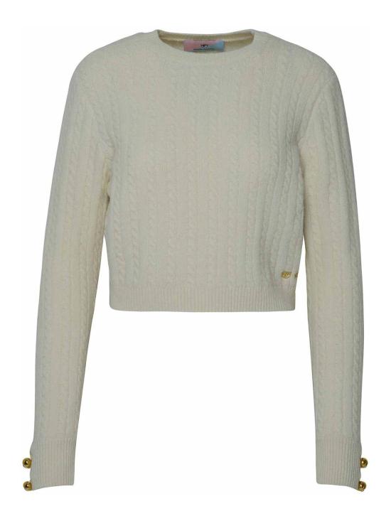  키아라 페라그니 긴팔 티셔츠 75CBFM40CMR03010 White