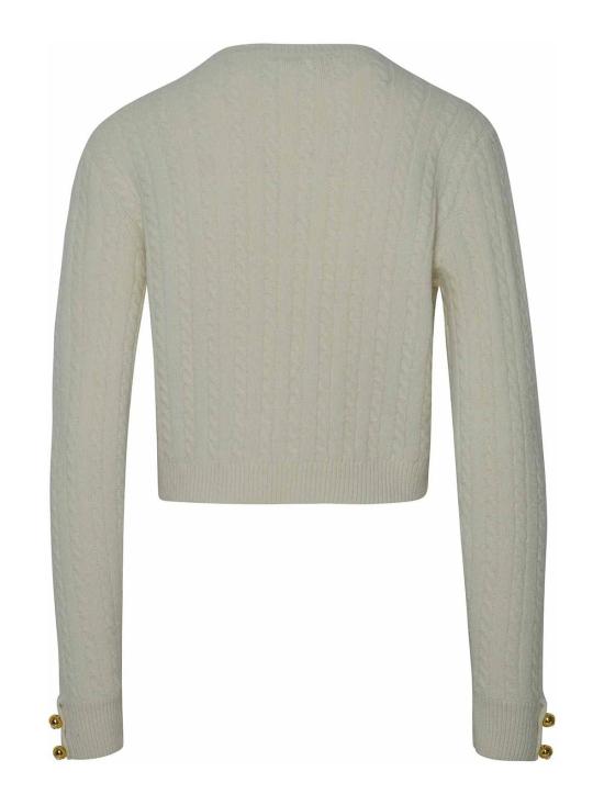  키아라 페라그니 긴팔 티셔츠 75CBFM40CMR03010 White - CHIARA FERRAGNI