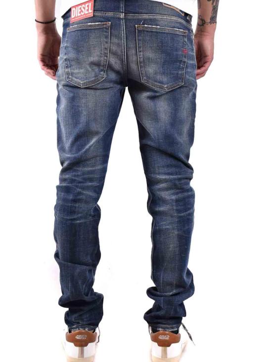  디젤 2019 D 스트럭트 슬림진 A0355809H5401 Dark Wash - DIESEL