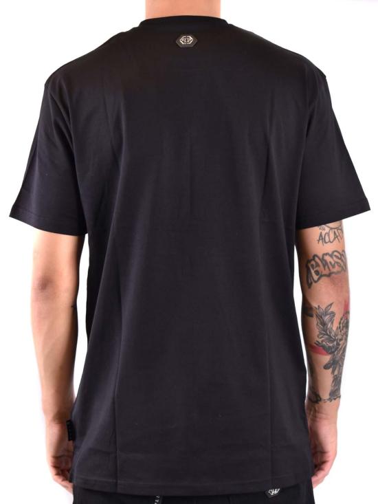  필립 플레인 반팔 티셔츠 FADCMTK7349PJY002N02 Black - PHILIPP PLEIN