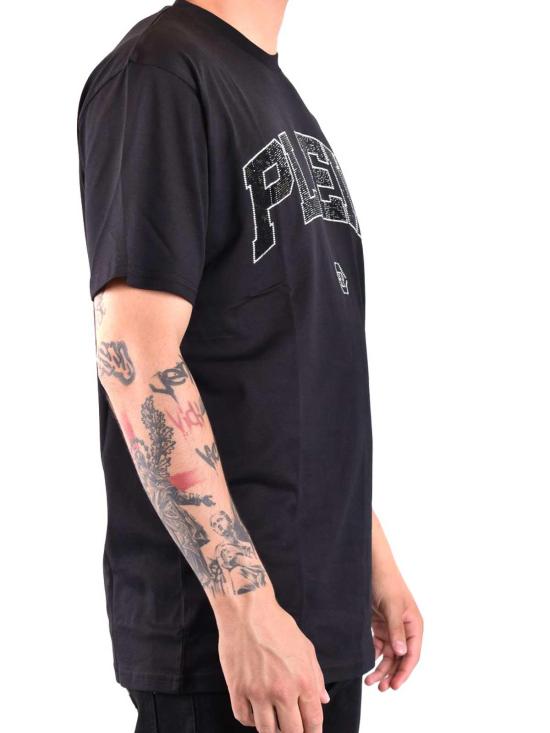  필립 플레인 반팔 티셔츠 FADCMTK7349PJY002N02 Black - PHILIPP PLEIN