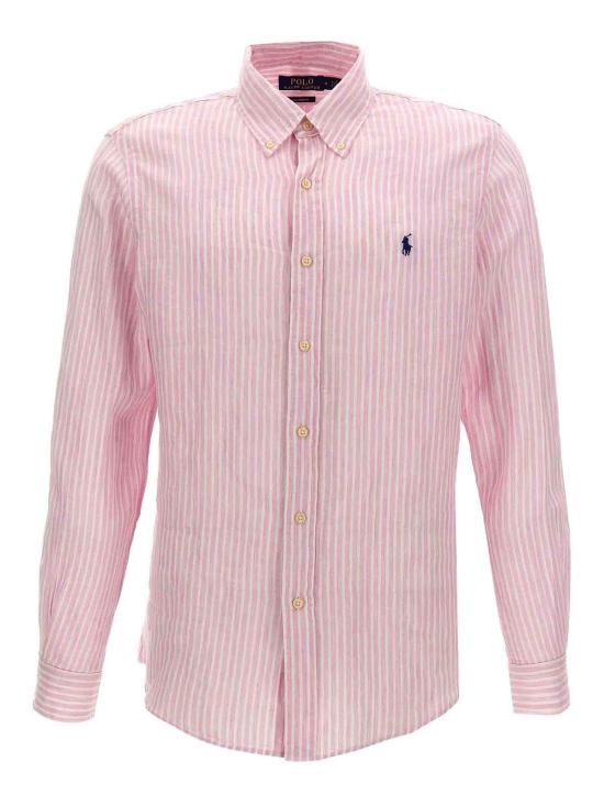 26SS 폴로 랄프로렌 긴팔 셔츠 710873446002 Nude Neutrals