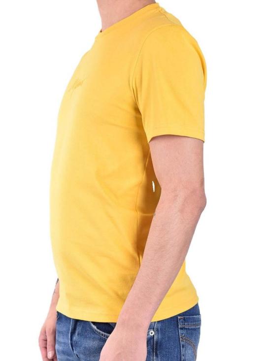 24FW 모스키노 반팔 티셔츠 073002391029 Yellow - MOSCHINO