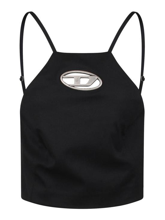 25FW 디젤 민소매 티셔츠 A143870PHAL9XX Black