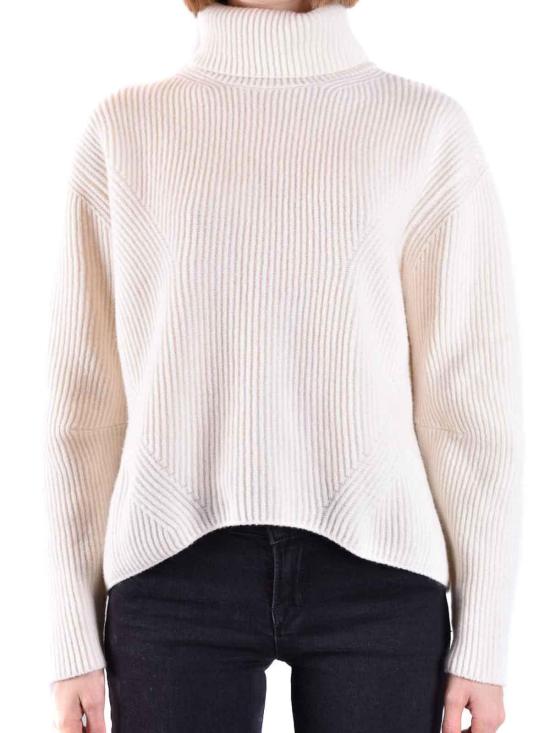  핑코 터틀넥 VIGOGNAZ00 White - PINKO