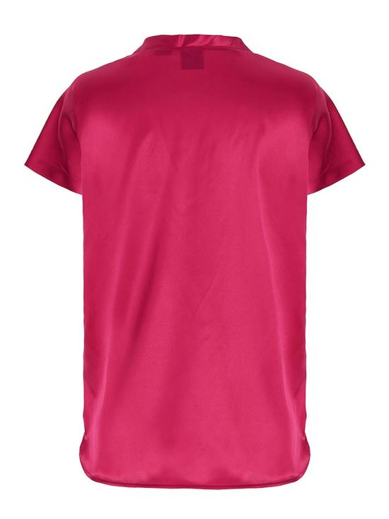  핑코 블라우스 100100ZR64P46 Fuchsia - PINKO