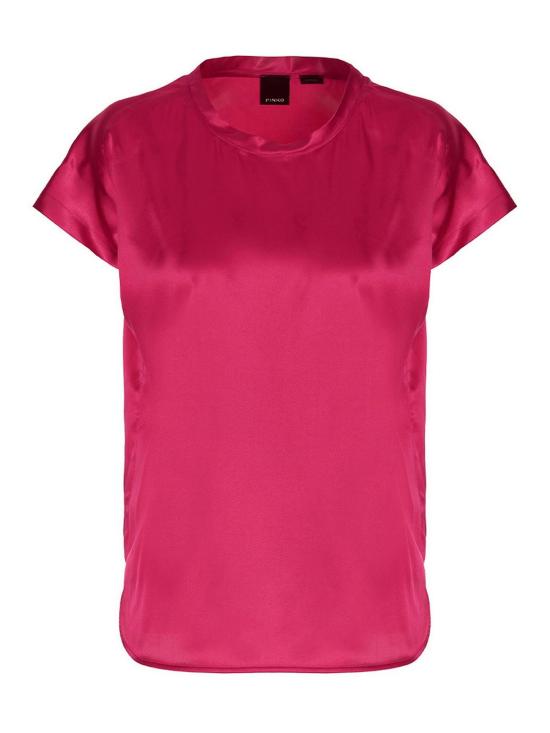  핑코 블라우스 100100ZR64P46 Fuchsia
