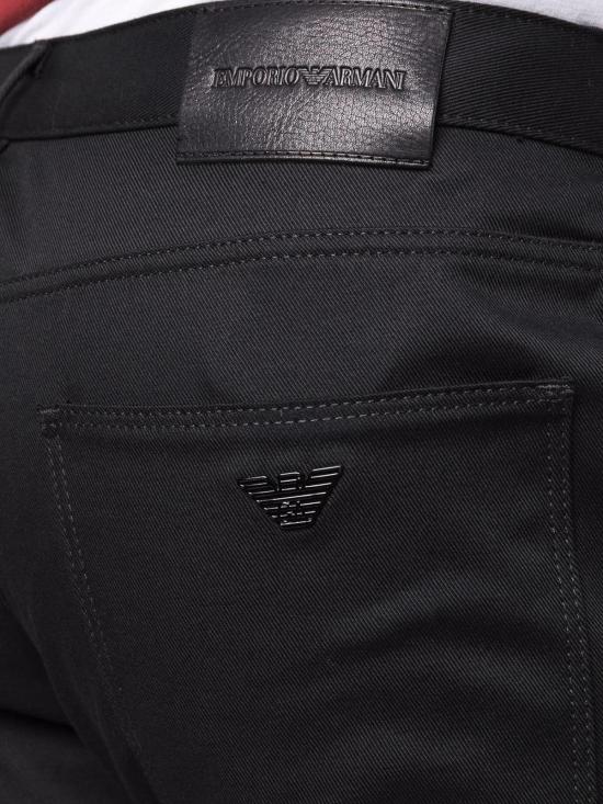 26SS 엠포리오 아르마니 스트레이트 팬츠 8N1J061NJ9Z0999 Black - EMPORIO ARMANI