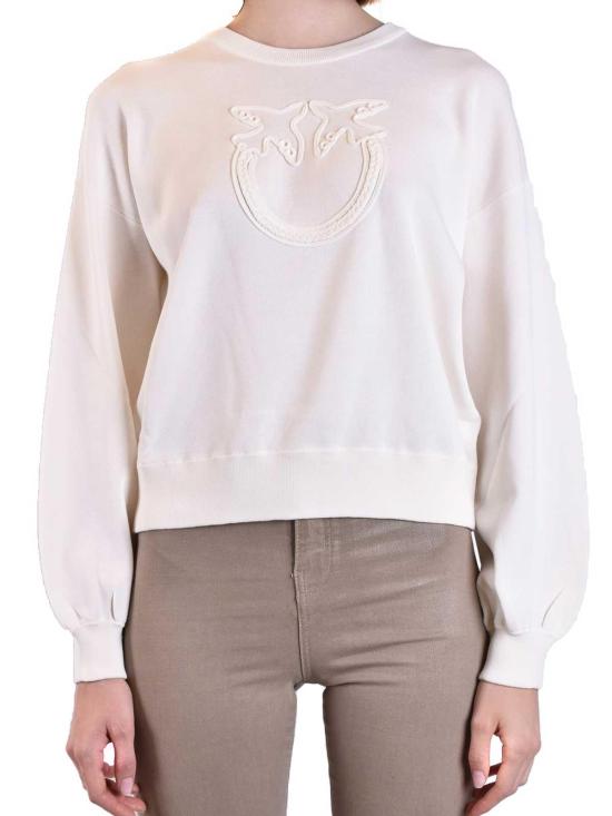  핑코 긴팔 티셔츠 ACCIUGAZ04 White - PINKO