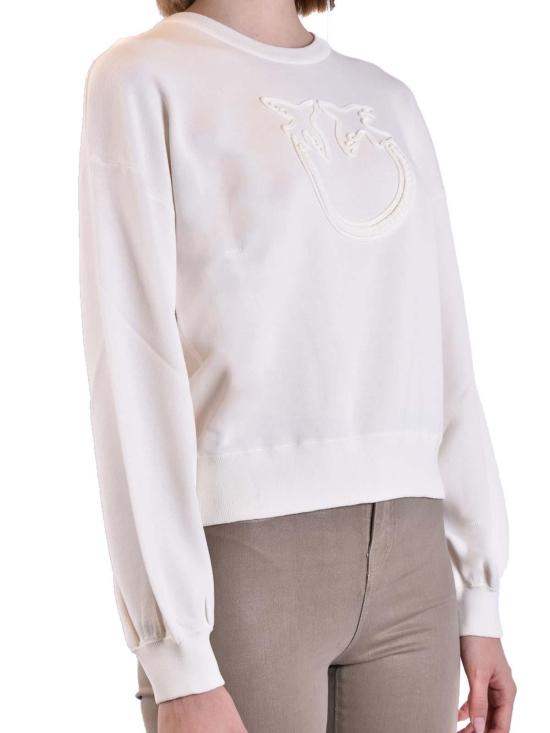  핑코 긴팔 티셔츠 ACCIUGAZ04 White - PINKO