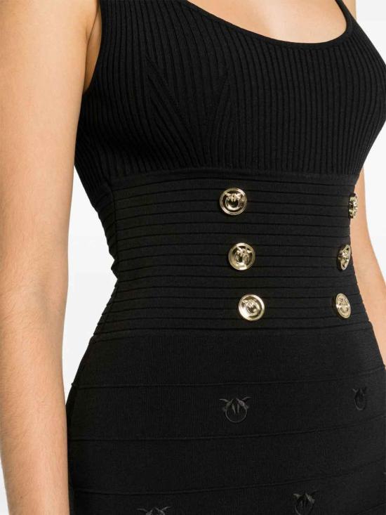  핑코 미디 스커트 102879A1LKZ99 Black - PINKO