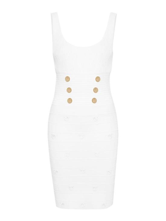  핑코 미디 스커트 102879A1LKZ04 White