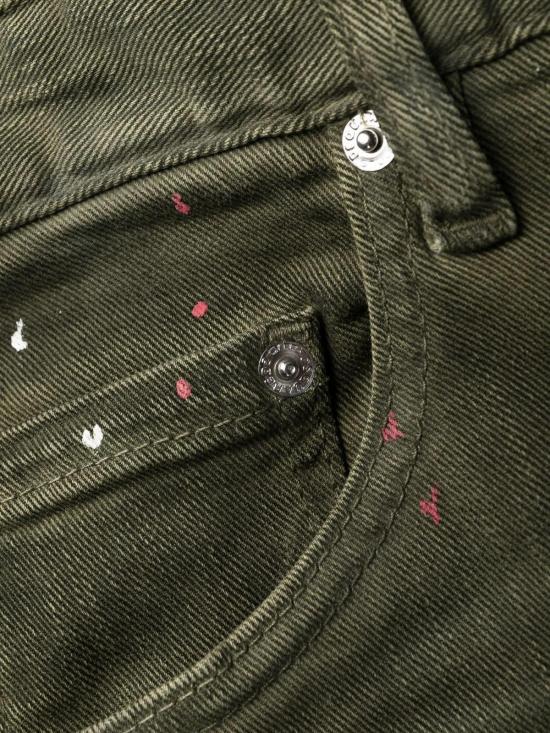  디스퀘어드2 스트레이트 팬츠 S74LB1356S30733697 Green - DSQUARED2