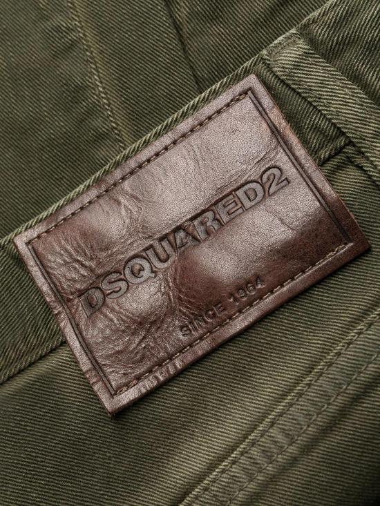  디스퀘어드2 스트레이트 팬츠 S74LB1356S30733697 Green - DSQUARED2