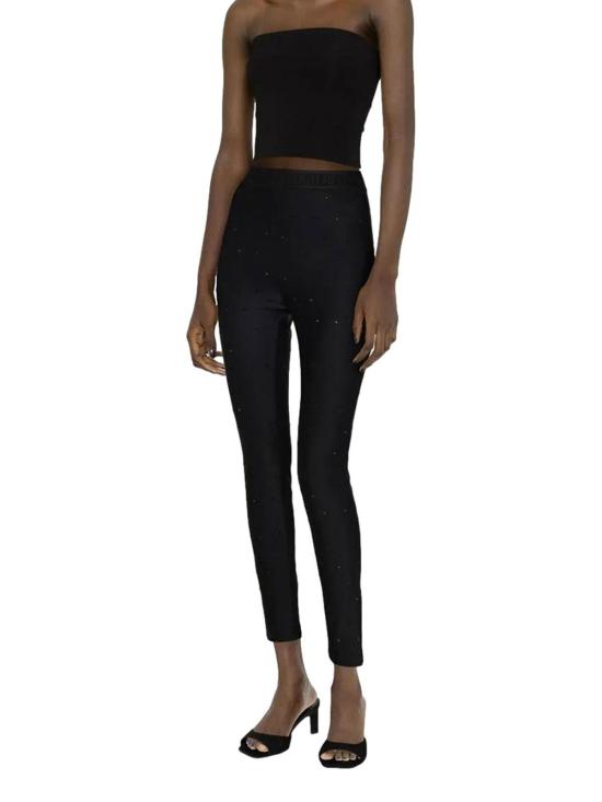 24FW 베르사체 스트레이트 팬츠 76HACE05CJXXE899 Black - VERSACE