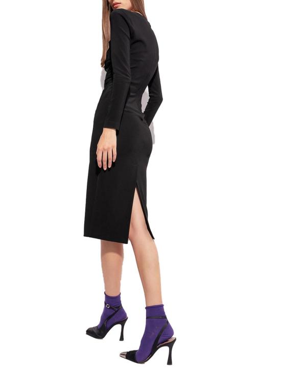  핑코 미디 스커트 MEZZOBECCOZ99 Black - PINKO