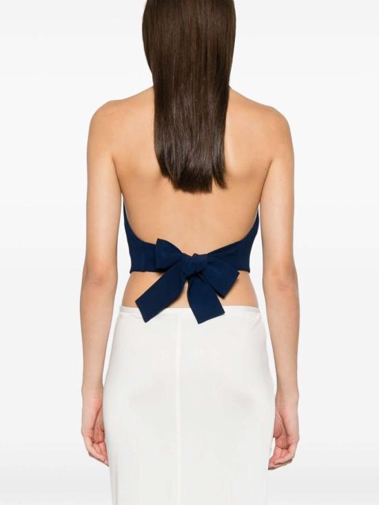  엘리자베타프랜치 베스트 GL00151E2DC8 Blue - ELISABETTA FRANCHI