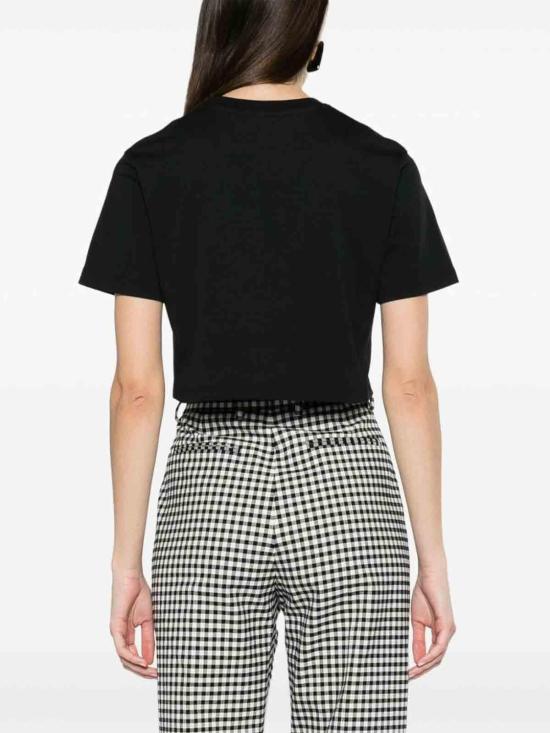 24FW 모스키노 반팔 티셔츠 071304411555 Black - MOSCHINO