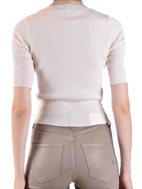  핑코 반팔 티셔츠 102017A1KWZ12 White - PINKO