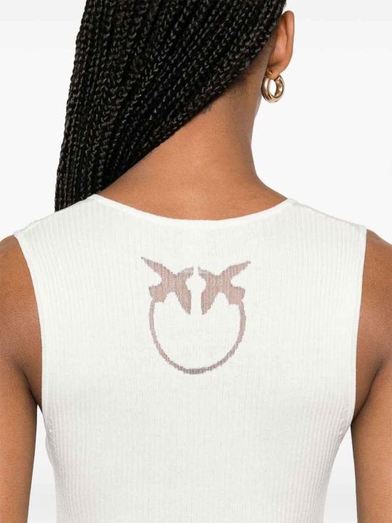  핑코 민소매 티셔츠 104808A1KWZ05 White - PINKO