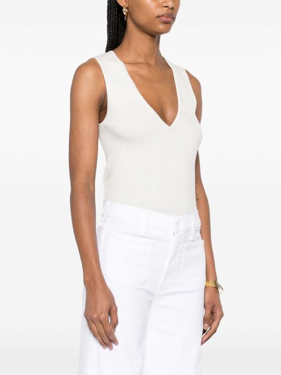  핑코 민소매 티셔츠 104808A1KWZ05 White - PINKO