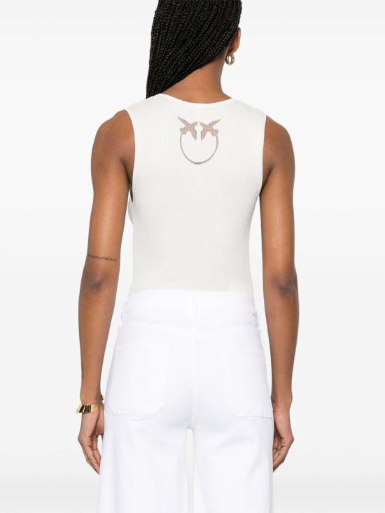  핑코 민소매 티셔츠 104808A1KWZ05 White - PINKO