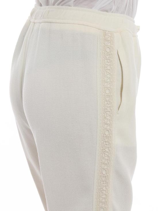  에르마노 설비노 스트레이트 팬츠 PL2400249 White - ERMANNO SCERVINO