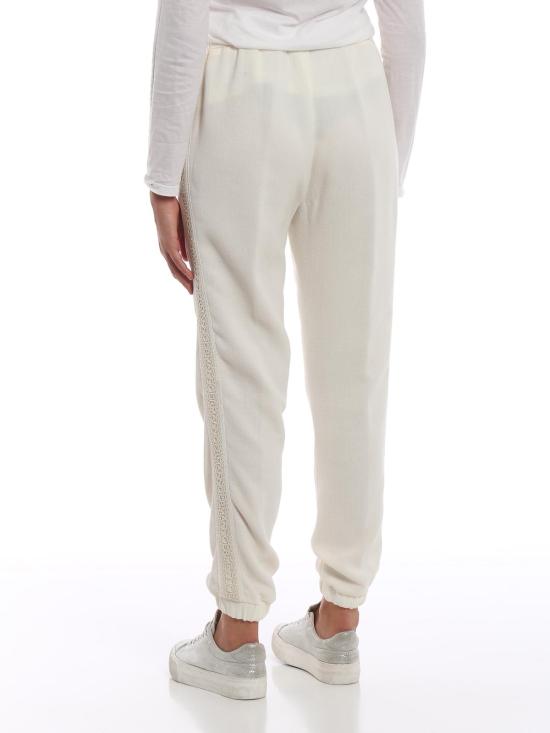  에르마노 설비노 스트레이트 팬츠 PL2400249 White - ERMANNO SCERVINO