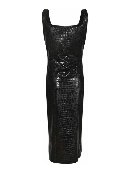  키아라보니 미디 스커트 ABCRETAWFKEP37 Black - CHIARA BONI