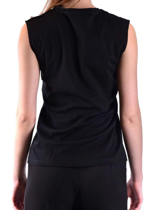  필립 플레인 민소매 티셔츠 SACCWTK2346PJO00202 Black - PHILIPP PLEIN