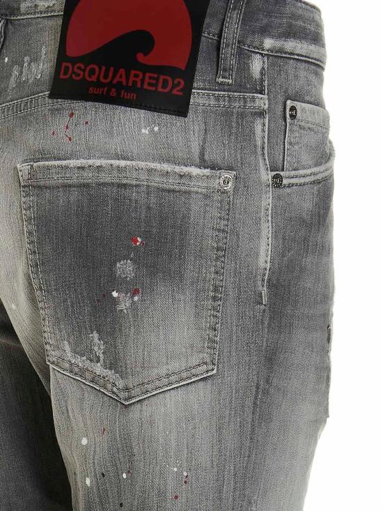25FW 디스퀘어드2 스트레이트 팬츠 S74LB1238S30260852 Grey - DSQUARED2