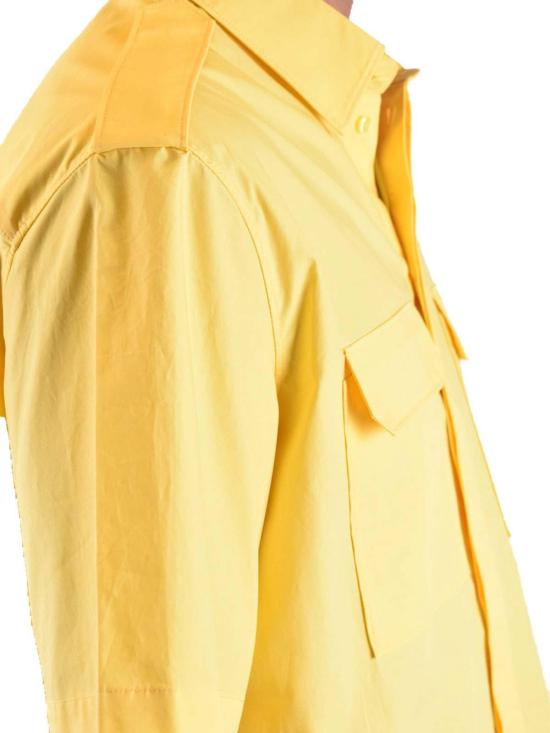  닐바렛 반팔 셔츠 MY60216AY038700N Yellow - NEIL BARRETT