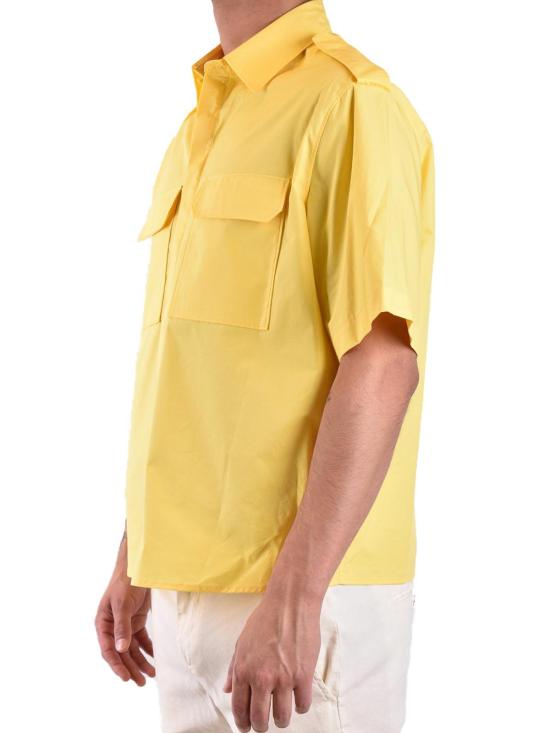  닐바렛 반팔 셔츠 MY60216AY038700N Yellow - NEIL BARRETT