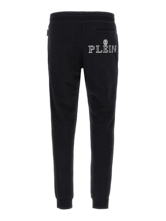  필립 플레인 트레이닝/조거 팬츠 PAECMJT2516PTE003N0202 Black - PHILIPP PLEIN